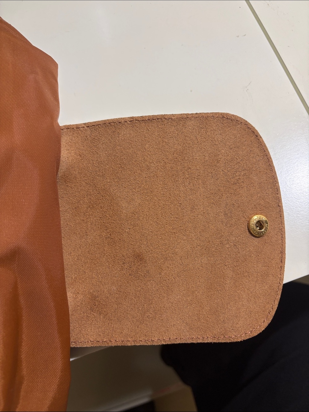 Longchamp Le Pliage Backpack in Rust - Picture 7 of 8